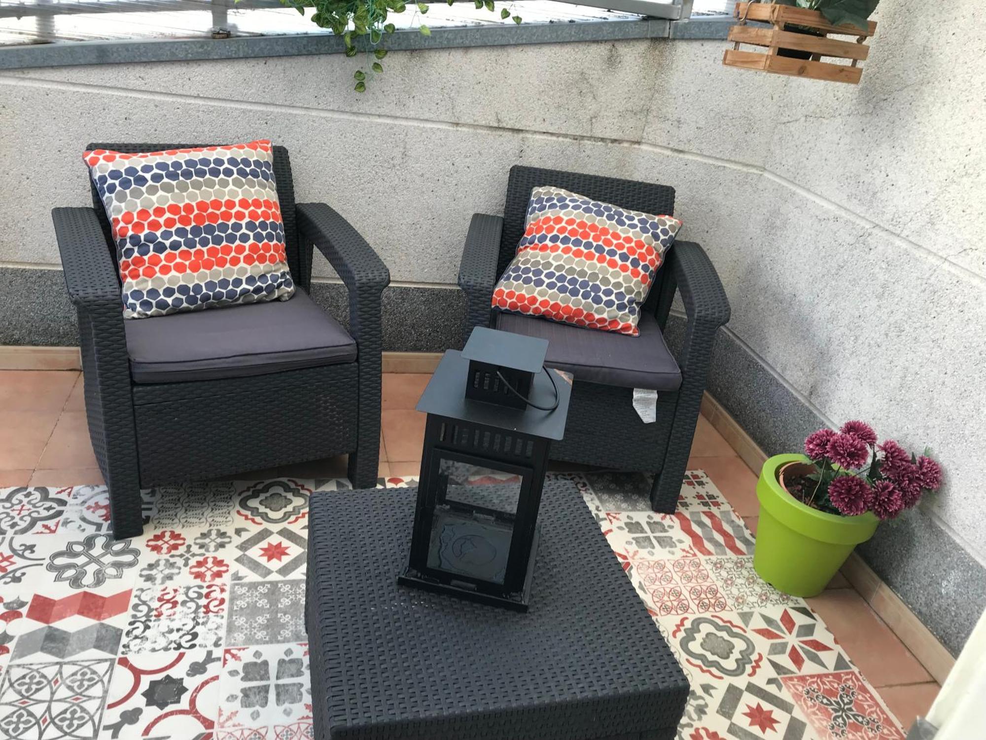 Apartamento Con Amplia Terraza Cerca Del Hospital Clinico Сантяго де Компостела Екстериор снимка